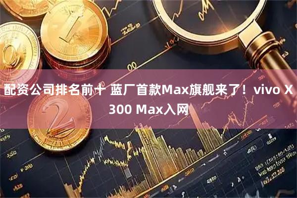 配资公司排名前十 蓝厂首款Max旗舰来了！vivo X300 Max入网